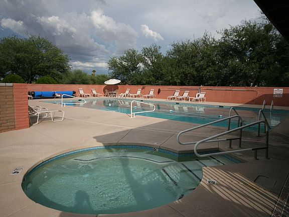 Community Pool accross street