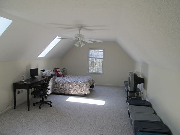 Finished room over garage