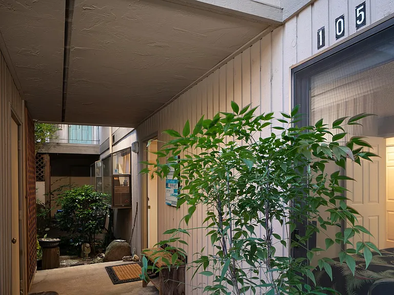 private entrance to condo