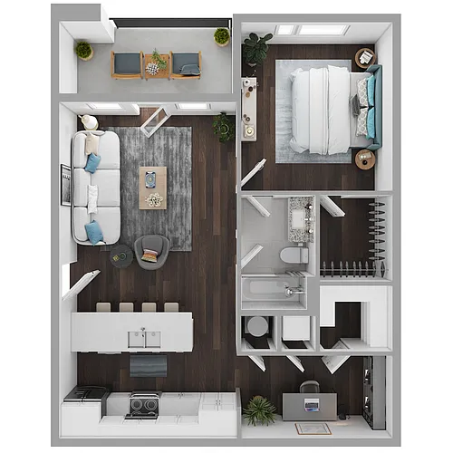 Floor plan The Crittenden