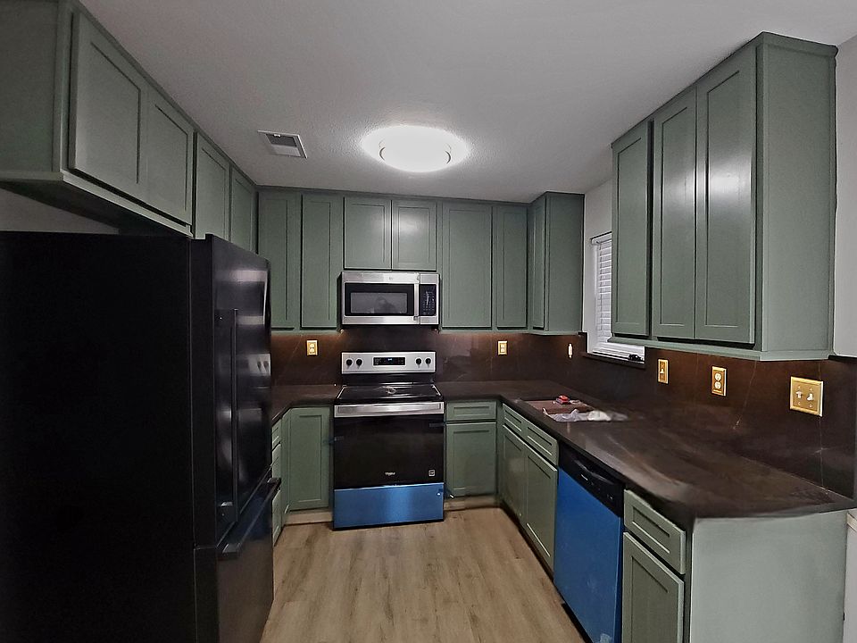 EVERYTHING BRAND NEW FROM CABINETS TO FLOORING AND APPLIANCES, NEW BRASS PLUMBING FIXTURES AND DOOR PULLS BEIG INSTALLED THIS WEEKEND