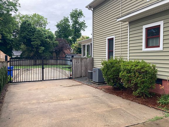 gated driveway