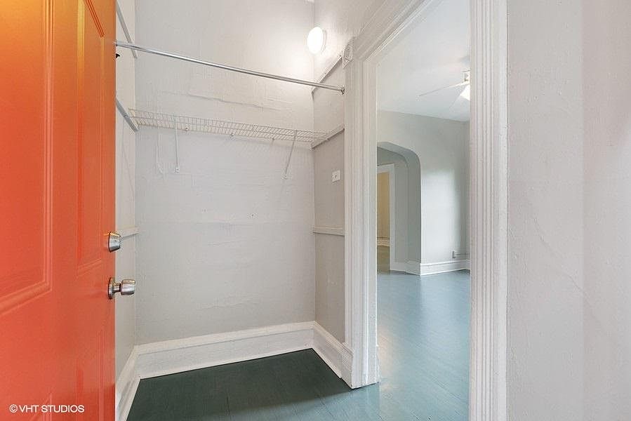 Front foyer with closet