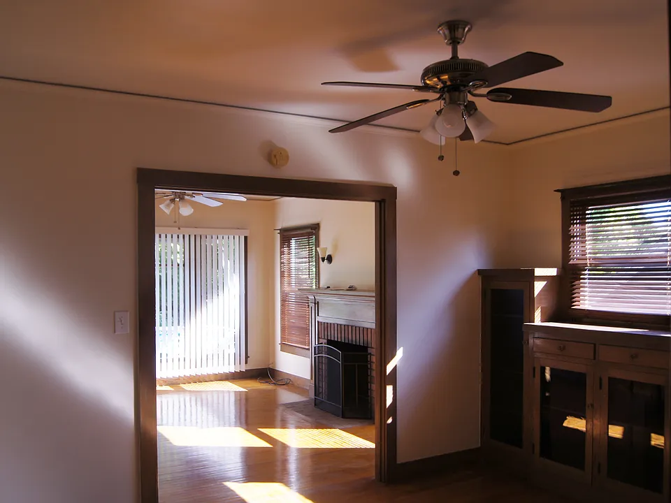 Dining room to front room
