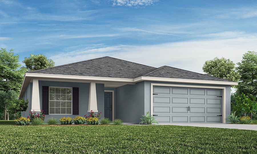Brand-new 4-bedroom home for sale in Ocala, Florida