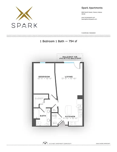 Floor plan Radiance 1.1