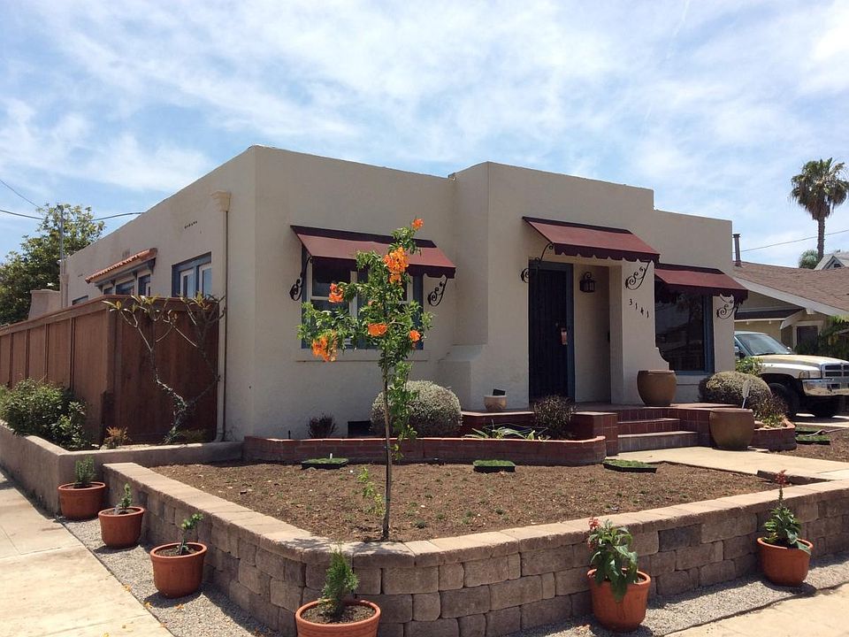 new landscaping with retaining wall