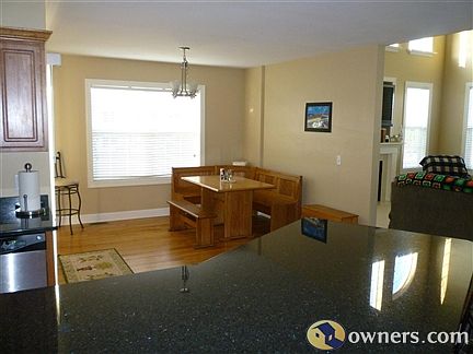 Dining room open to kitchen and great room