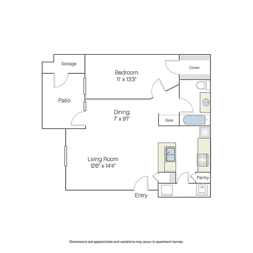 Floor plan A2