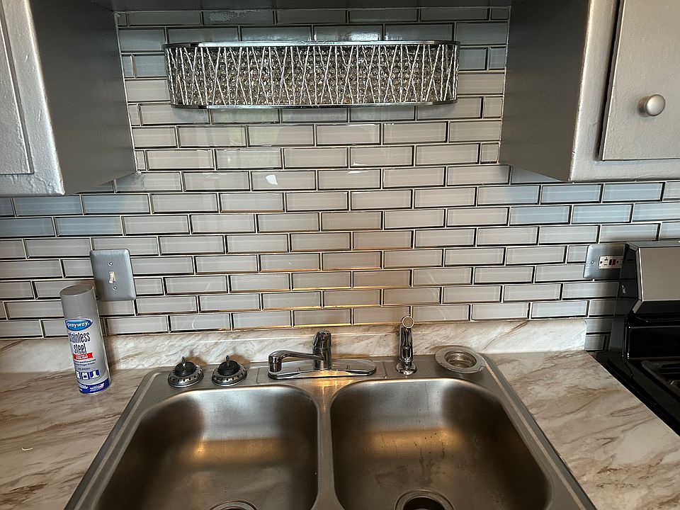 Overlooking kitchen sink