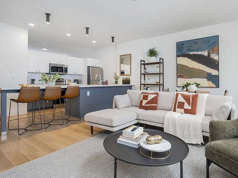 Kitchen and Living Room