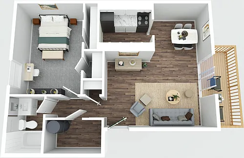 Floor plan GV - 1A