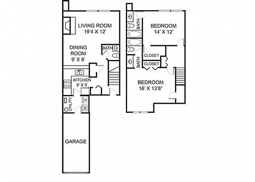Floor plan B2