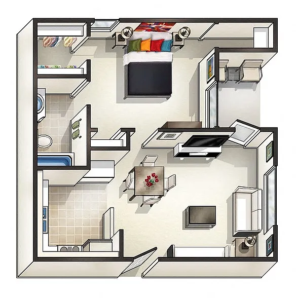Floor plan A1
