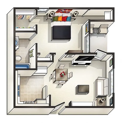 Floor plan A1