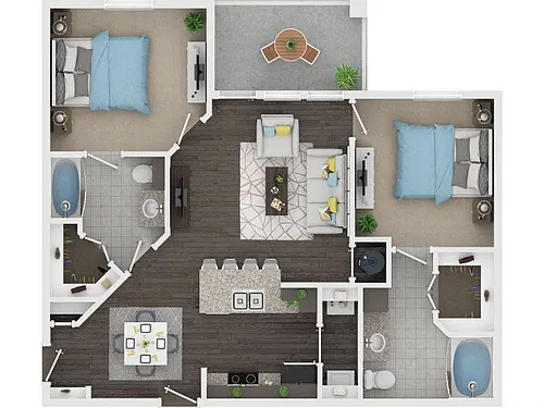 Floor plan B1