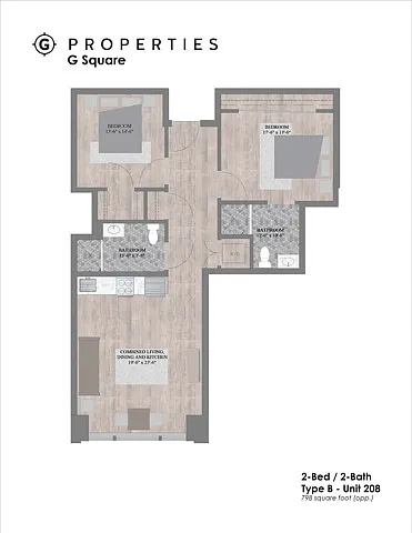 Floor plan The Chase