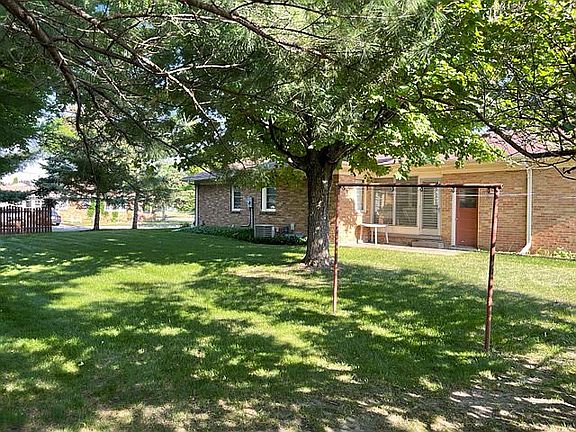 Double lot, large flat backyard