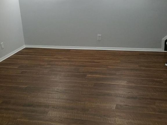 Lower level finish walkout basement