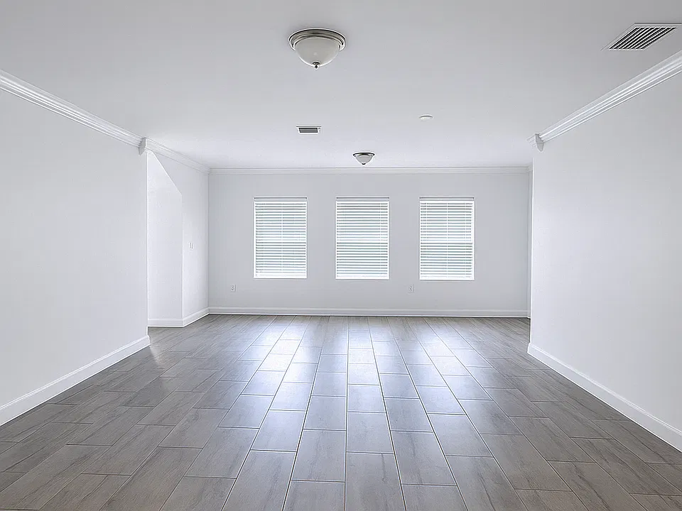 Living room facing front of house.