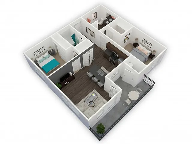 Floor plan Black Rock