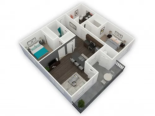 Floor plan Black Rock