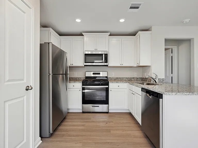 All kitchen appliances included.