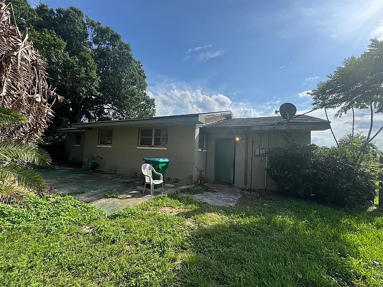 back of the house