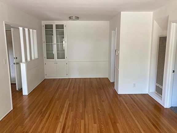 Dining area with built ins