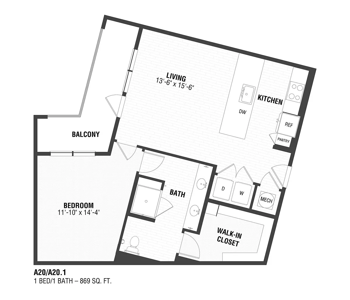 Floor plan A20