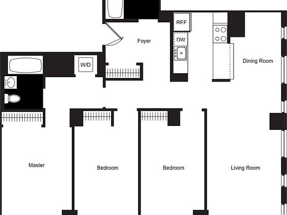 2nd image of 89 Murray St APT 9K