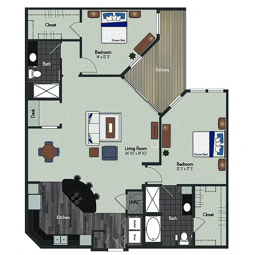 Floor plan Woodmen