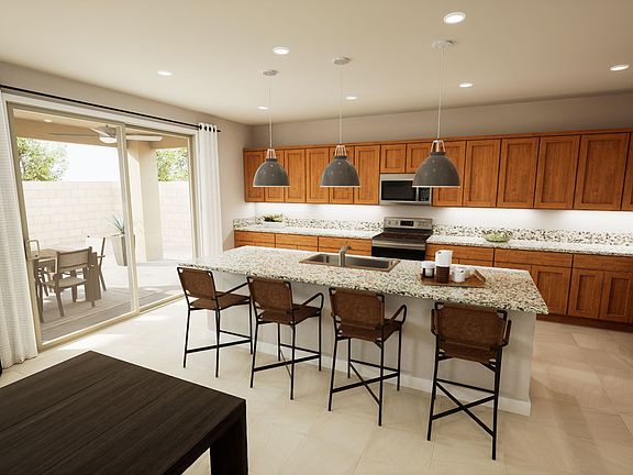 Plan 4505 Kitchen Virtual Rendering