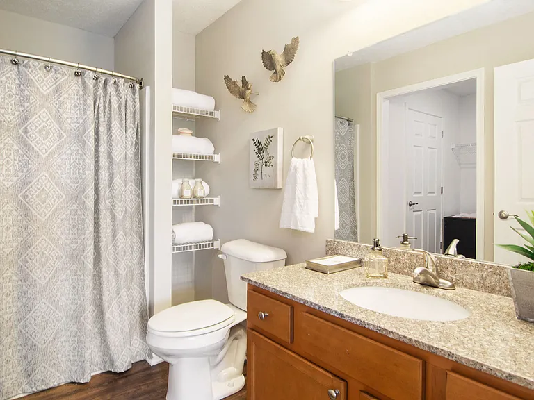 Two Full Bathrooms in Every Apartment