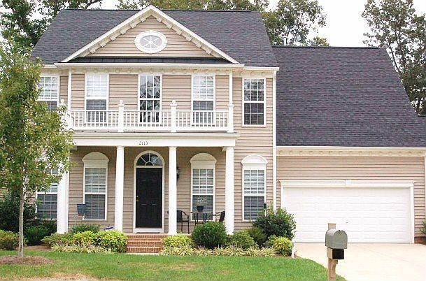 Beautiful home on a wooded, cul-de-sac lot.