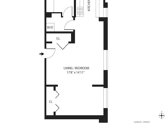 2nd image of 110 Horatio St APT 803