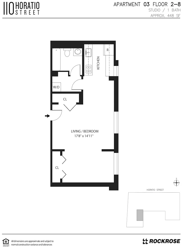 Building Photo - 110 Horatio St #803