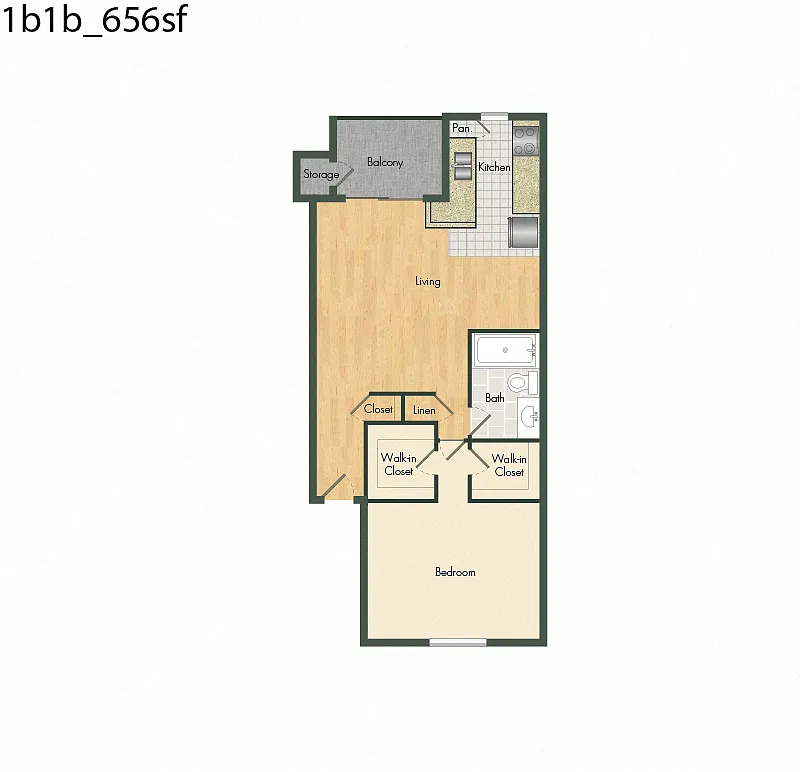 Floor plan A5 Affordable