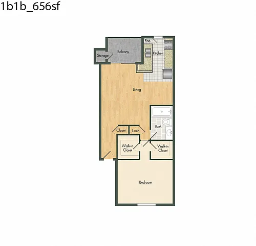 Floor plan A5 Affordable