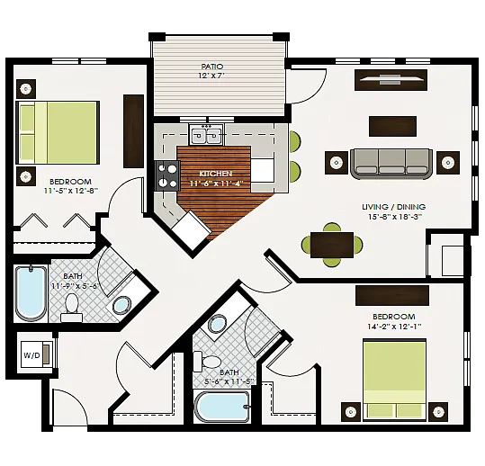 Floor plan The Frost