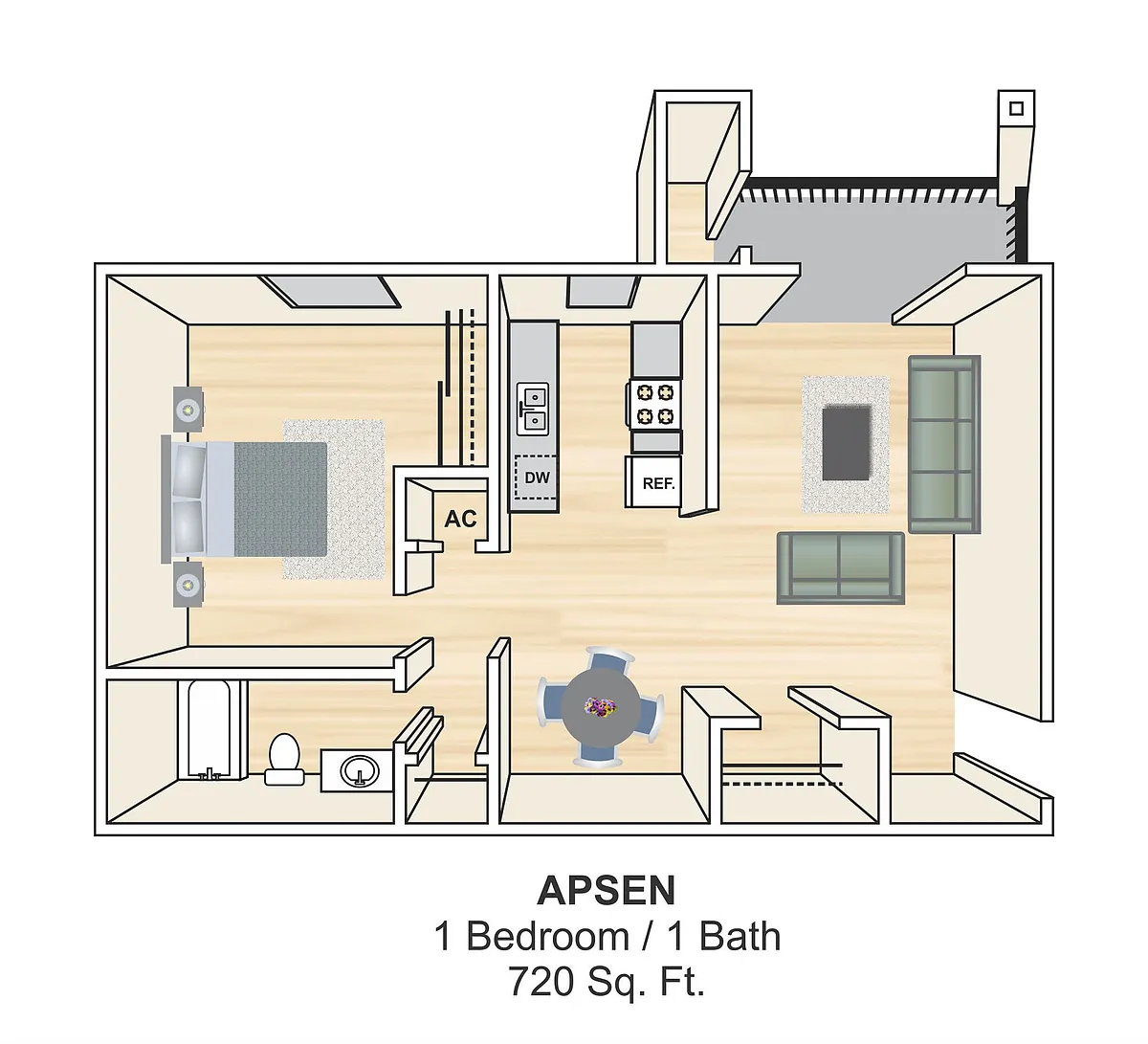 Floor plan Aspen