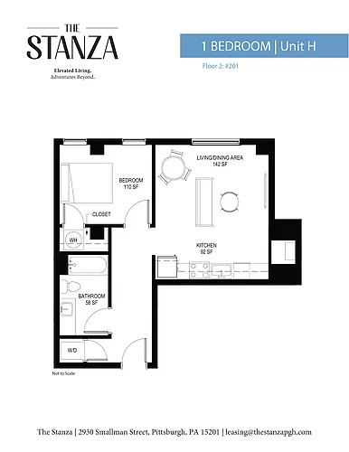 Floor plan Unit Type H