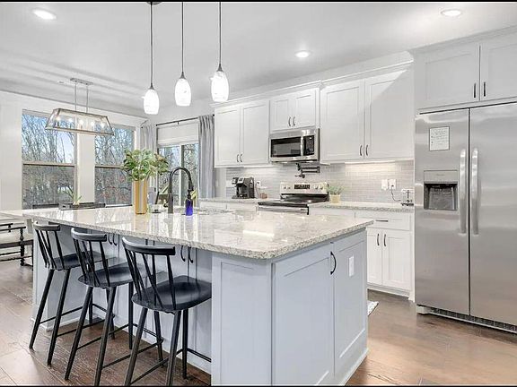 Kitchen and eating area