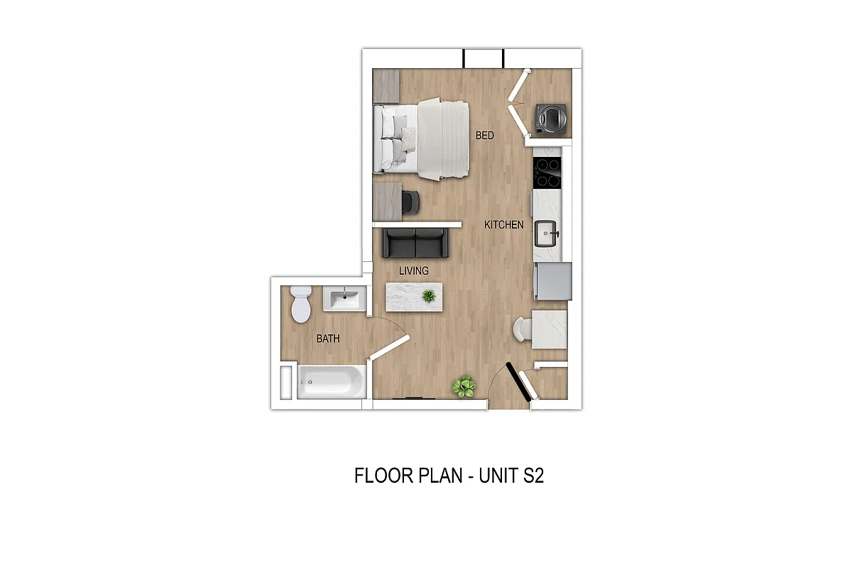 Floor plan S2 -Studio