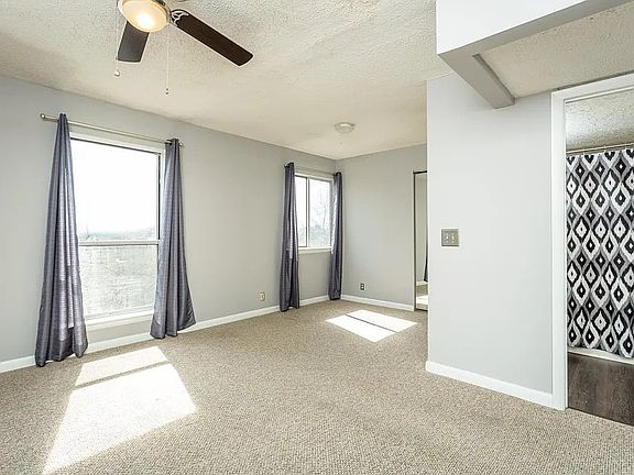 Room 1 View (Old Picture - Carpet has been replaced by vinyl)