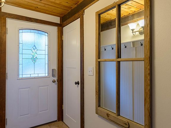 Entry with large closet.