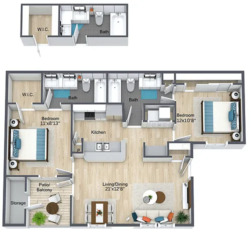 Floor plan Cedar Creek