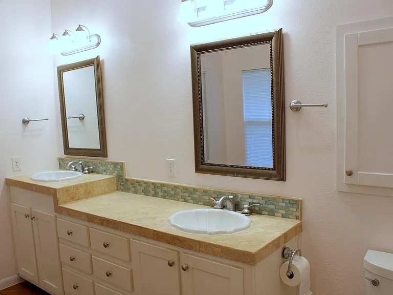 Vanity in master bath