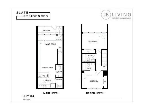 Floor plan Townhouse 104