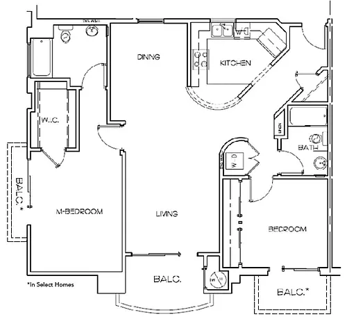 Floor plan B1